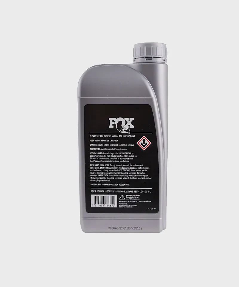 Fox 4wt Suspension Fluid - 1-litre Bottle-1