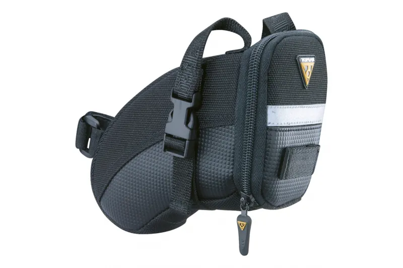 Topeak Aero Wedge Seat Bag - Strap-on Micro Black
