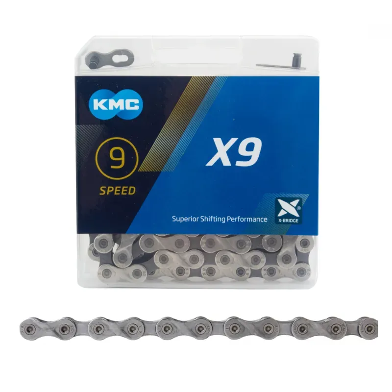 KMC X9 NP/GY Chain in Gray/Silver