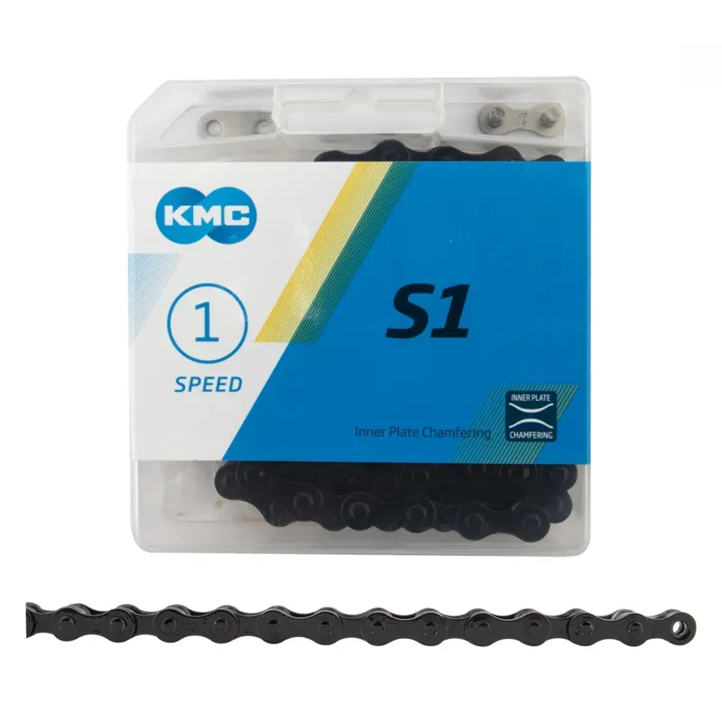 KMC S1 1/8 112 Chain in Black
