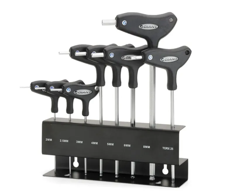 2020 Giant 8-piece Hex Key/Allen Key Set in Black