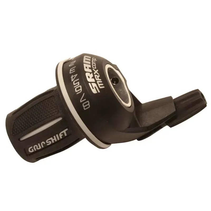 SRAM MRX Comp Gripshift 3x7-speed Shifter Pair in Black 