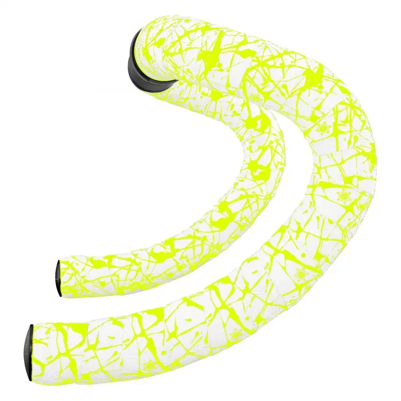 Supacaz Super Sticky Kush Splat 1.1mm in Neon Yellow