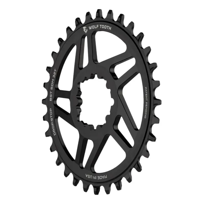 Wolf Tooth SRAM Direct Mount 32-tooth 3mm Boost MTB Chainring in Black