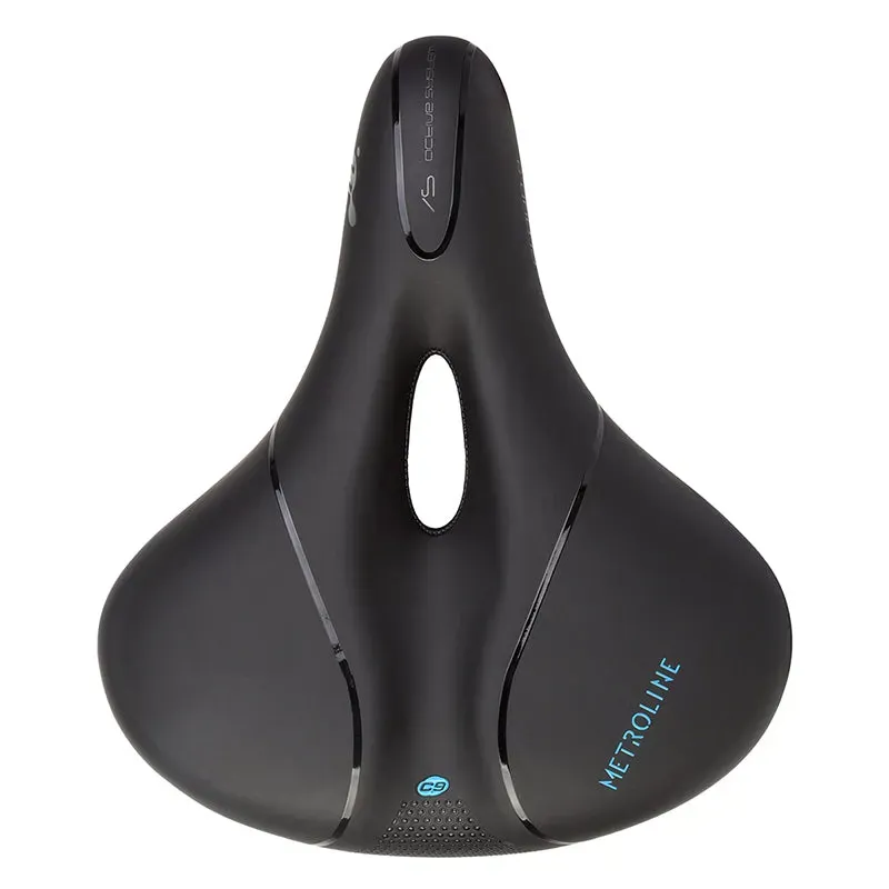Cloud-9 Metroline Airflow Memory Foam Saddle in Black-1