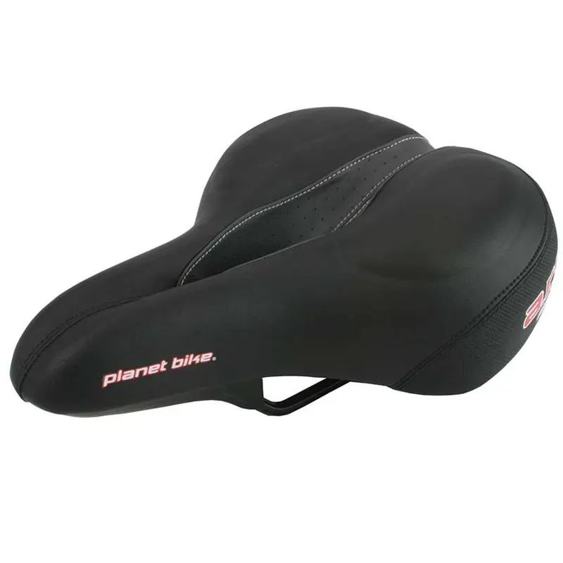 Planet Bike Women's A.R.S. 265 x 200mm Steel Saddle in Black