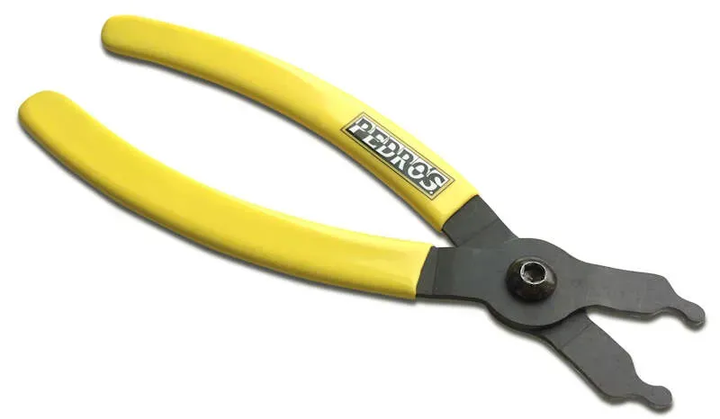 Tool Chain Master Link Pliers Pedros Quick Link Yellow