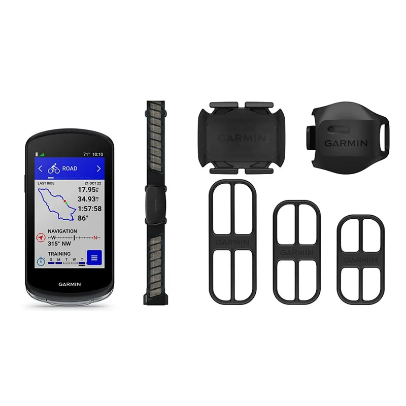 Garmin Edge 1040 Cycle Computer w/Sensors in Black