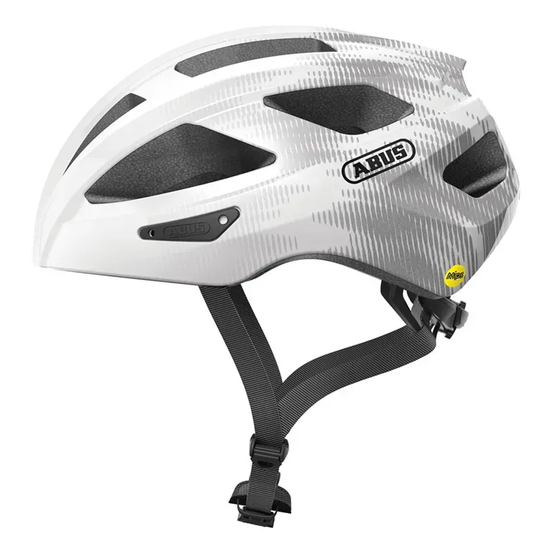 Macator Mips Road Helmet - White Silver - S