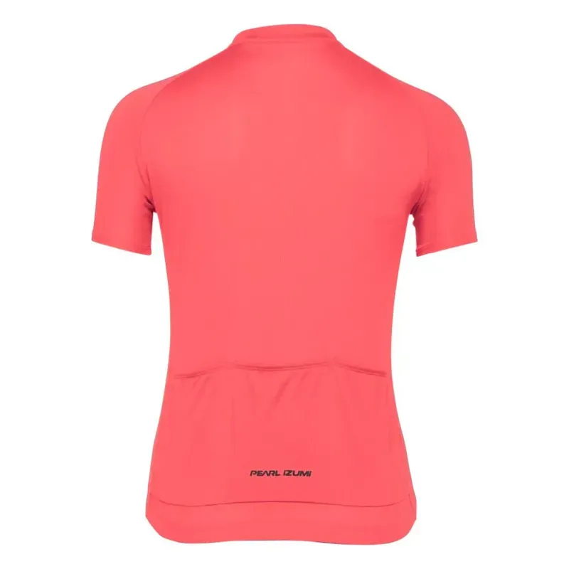 Pearl Izumi Women's Quest Short Sleeve Jersey in Fiery Coral-1