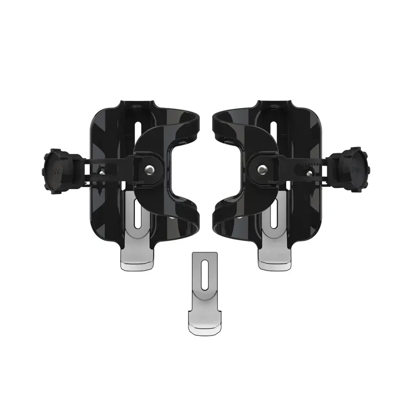 Bikase ABC Sidewinder Bottle Cage Adjustable in Black-2