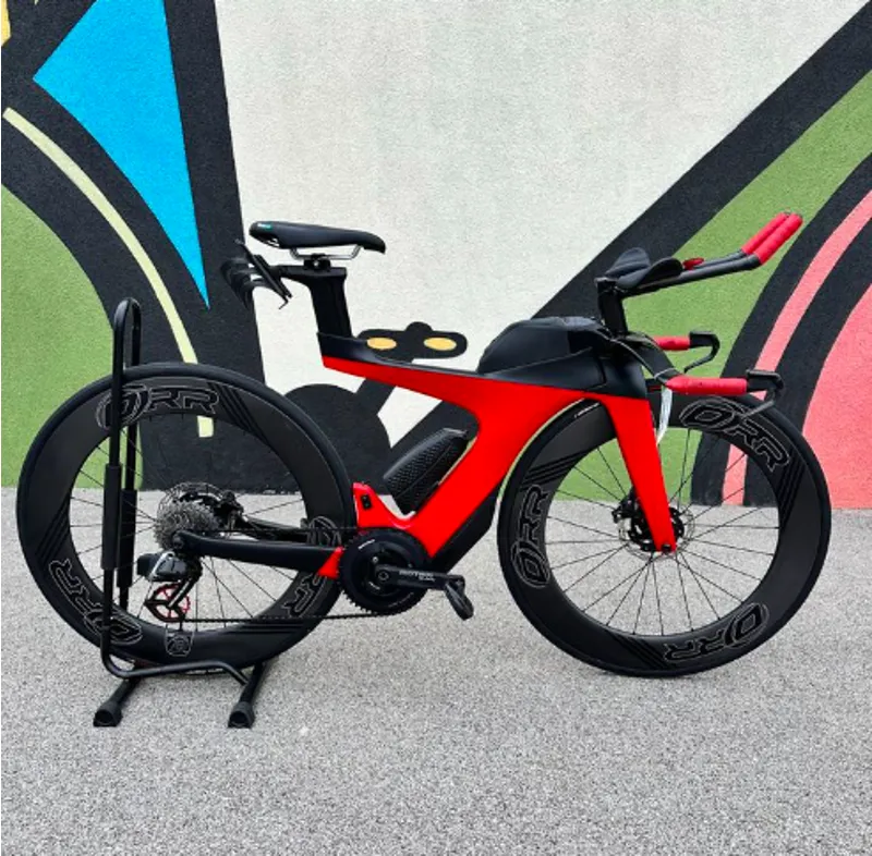 Pre Owned - Cervelo PX3 Custom build - Carbon Wheels Training wheels and Full disc wheel