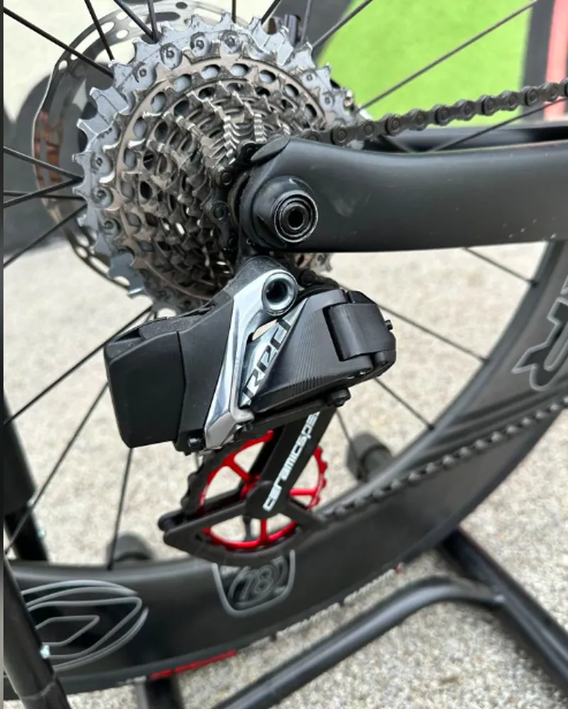 Pre Owned - Cervelo PX3 Custom build - Carbon Wheels Training wheels and Full disc wheel-2