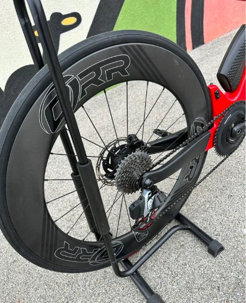 Pre Owned - Cervelo PX3 Custom build - Carbon Wheels Training wheels and Full disc wheel-3