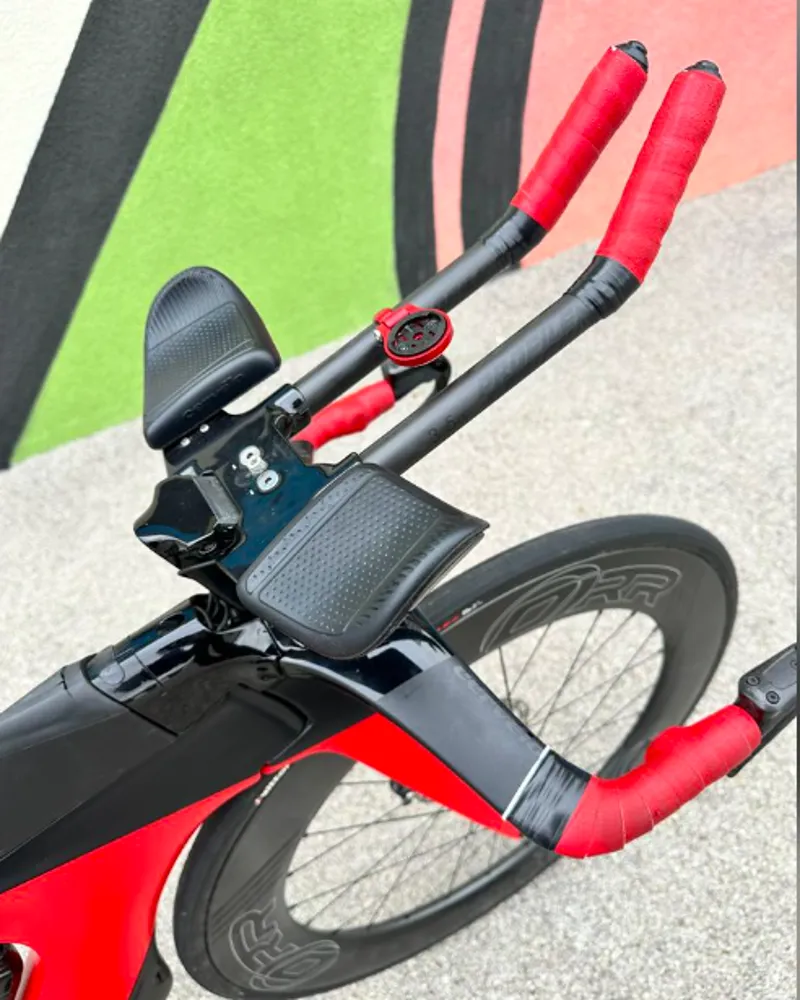 Pre Owned - Cervelo PX3 Custom build - Carbon Wheels Training wheels and Full disc wheel-6