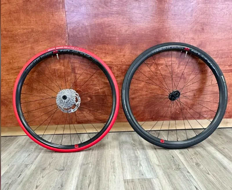 Pre Owned - Cervelo PX3 Custom build - Carbon Wheels Training wheels and Full disc wheel-9