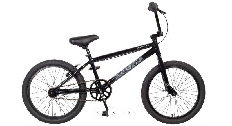 Black Ops SpecOp-20 Kids BMX Bike in Metallic Black-1