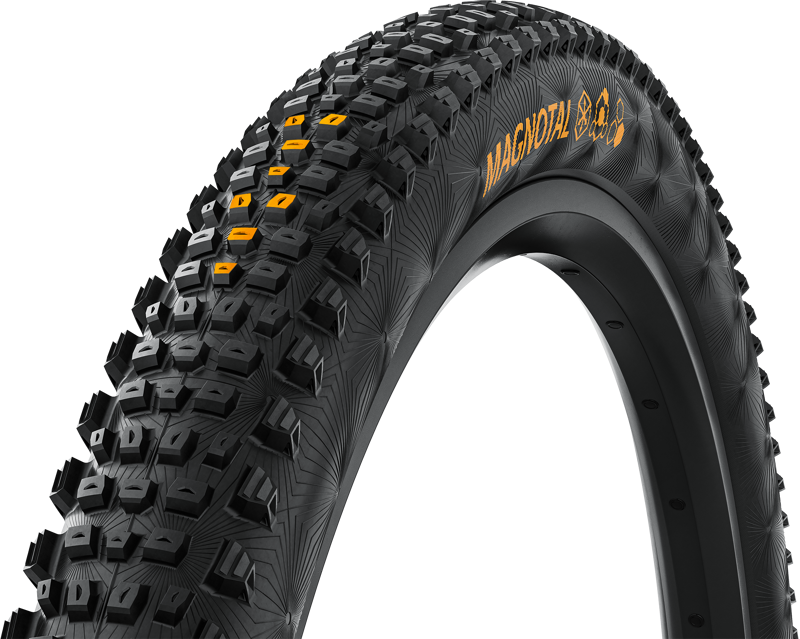 Continental Magnotal Tire - 29 X 2.40 Tubeless Folding Black Soft Trail Casing E25 Black 29 x 2.40-4