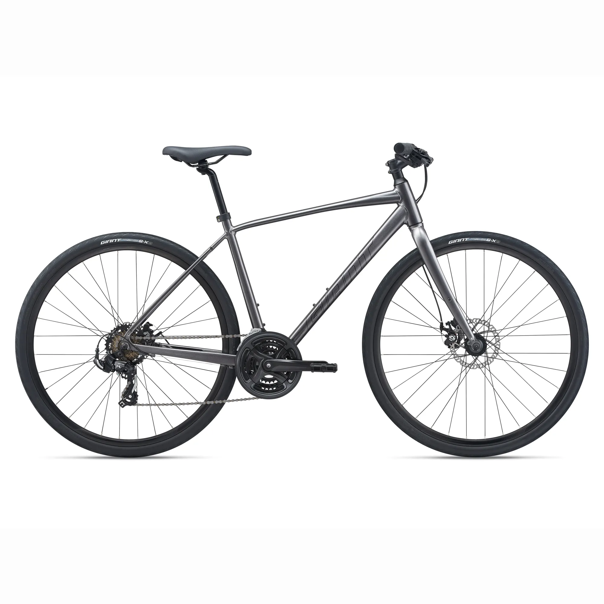 Giant Escape Disk Hybrid Bike in Metallic Black - Main Image