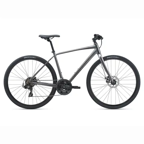 giant bicycles womens hybrid Thrive Advanced 2 With an adjustable stem Giant Bike Silver Speed Giant