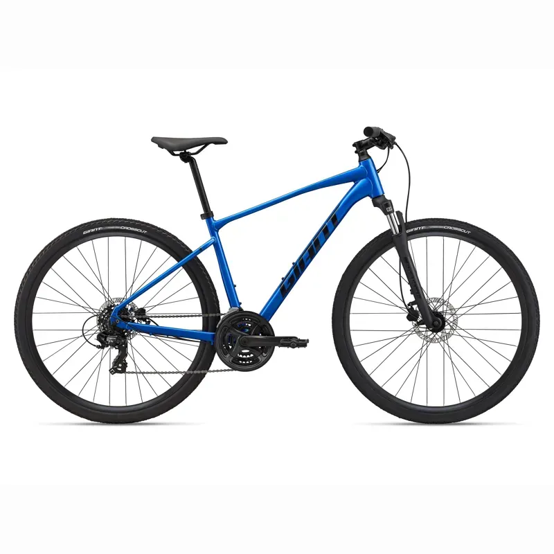 Giant Roam Disk 4 Hybrid Bike in Sapphire