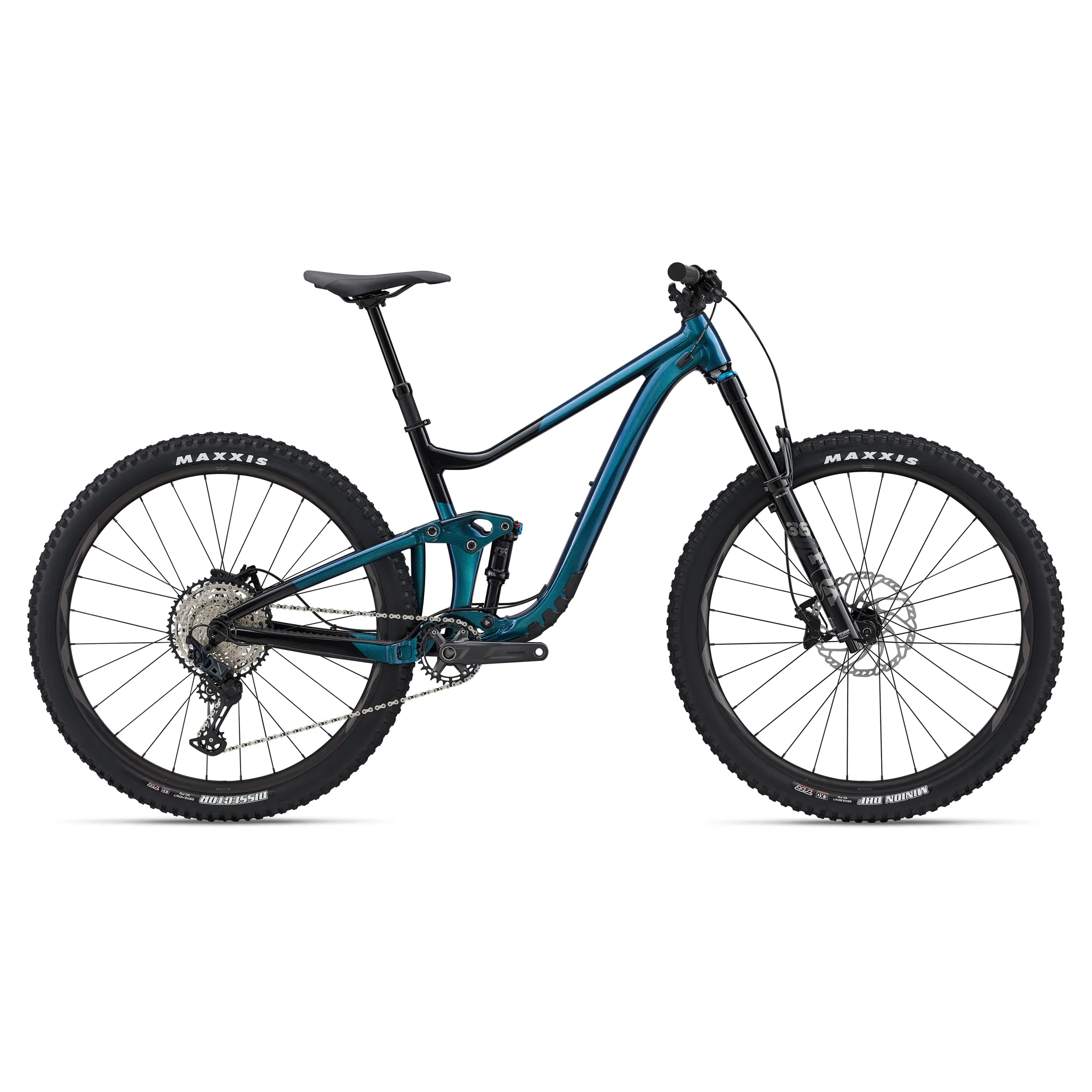 Giant Trance X 29 Trail Bike in Chameleon Blue/Black/Chrome