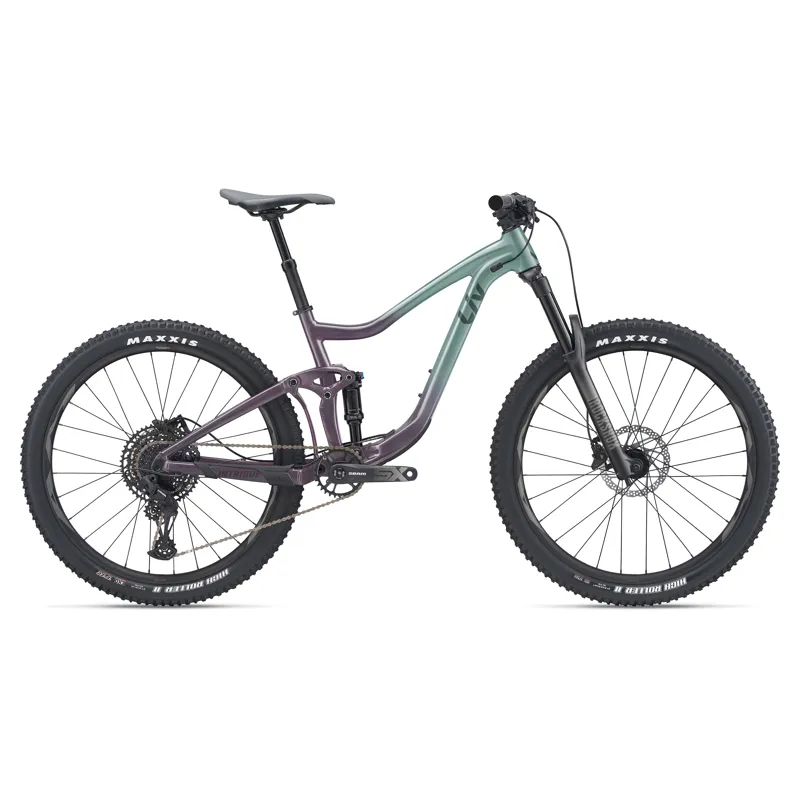 Liv Intrigue Trail Bike in Eucalyptus/Purple Ash