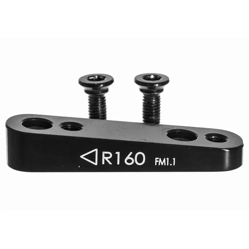 TRP Flat Mount 140/160mm Reversible Adaptor in Black-1
