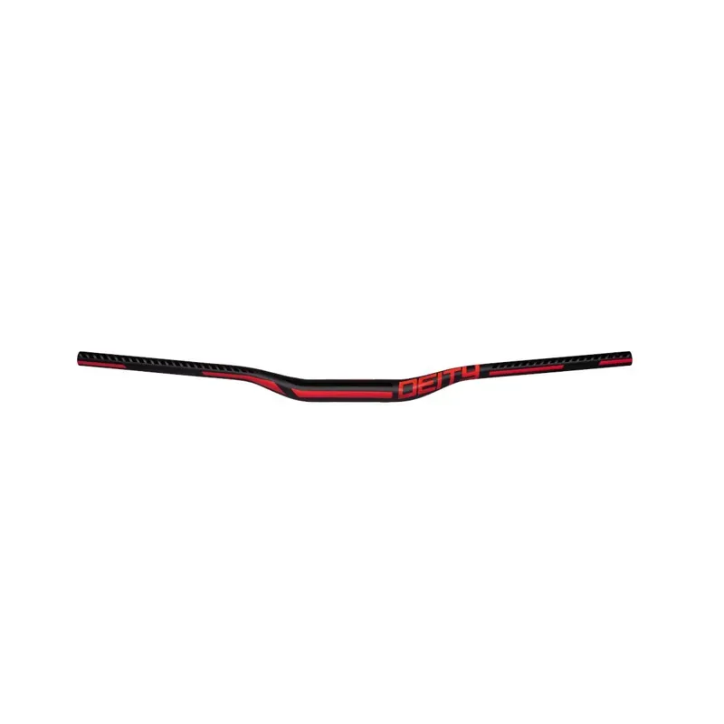 Deity Racepoint 25mm Rise x 810mm Aluminum Handlebar in Red