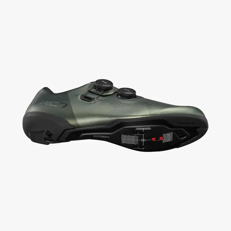 Shimano SH-RC703 Road Cycling Shoe in Sage Green-4