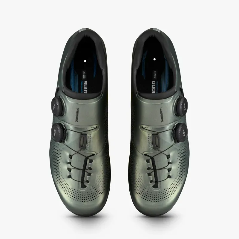 Shimano SH-RC703 Road Cycling Shoe in Sage Green-5