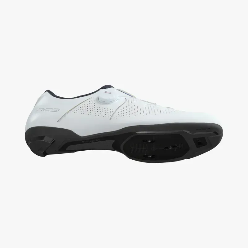 Shimano RC302 Road Shoes in White-4