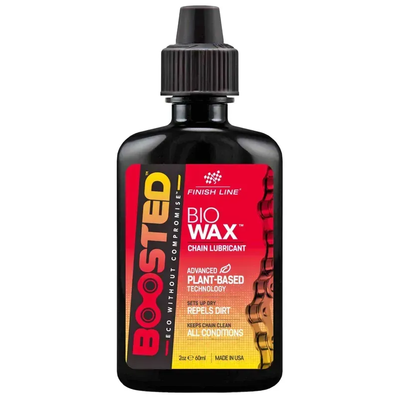 Finish Line 59ml BOOSTED Bio Wax Eco-Friendly Chain Lube in Red