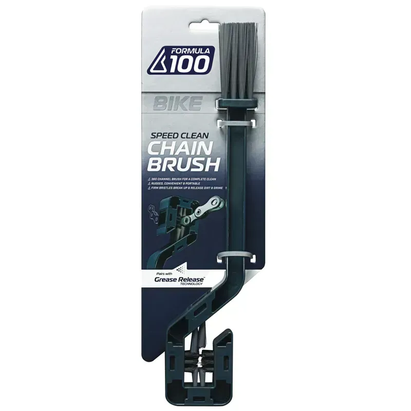 Formula 100 Speed Clean Chain Drivetrain Brush in Black