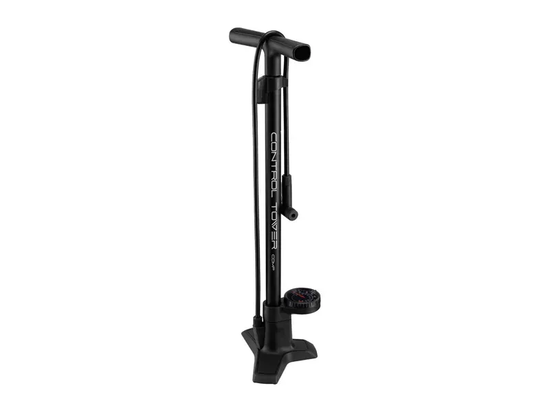 Giant Control Tower 3 Comp Floor Pump in Black-1