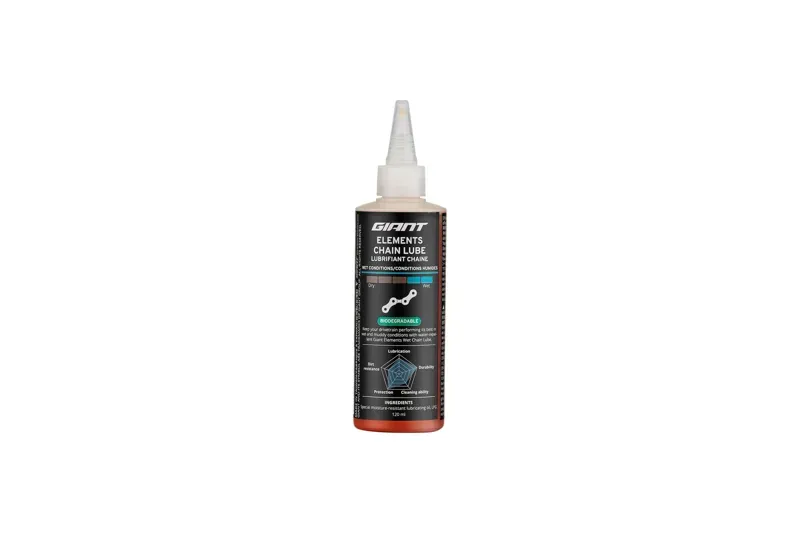 Giant Elements Natural Wet Chain Lube 120ml in Clear