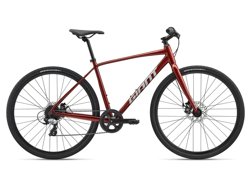 Giant Escape 4 Disk Road Bike in Mars Red