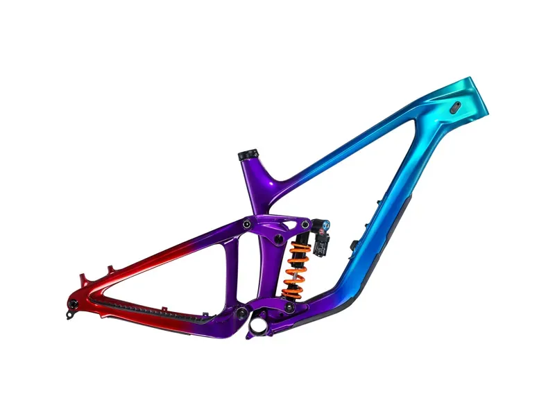 Giant Reign Advanced Frame MTB in Rainbow Sprayed