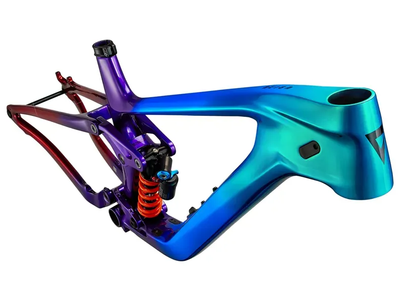 Giant Reign Advanced Frame MTB in Rainbow Sprayed-3