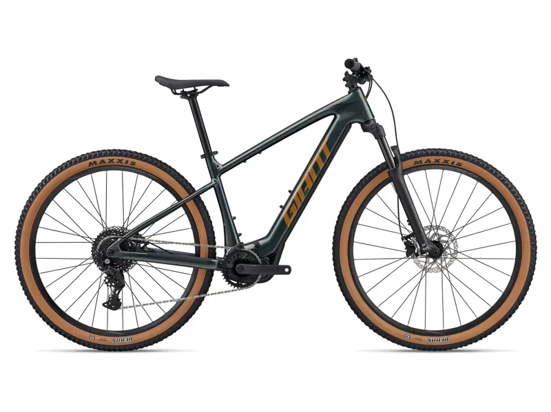 Giant Talon E+ 20MPH E-MTB in Asphalt Green