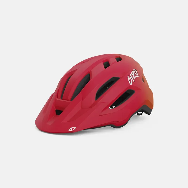 Giro Fixture Mips II Youth Helmet in Red Fade