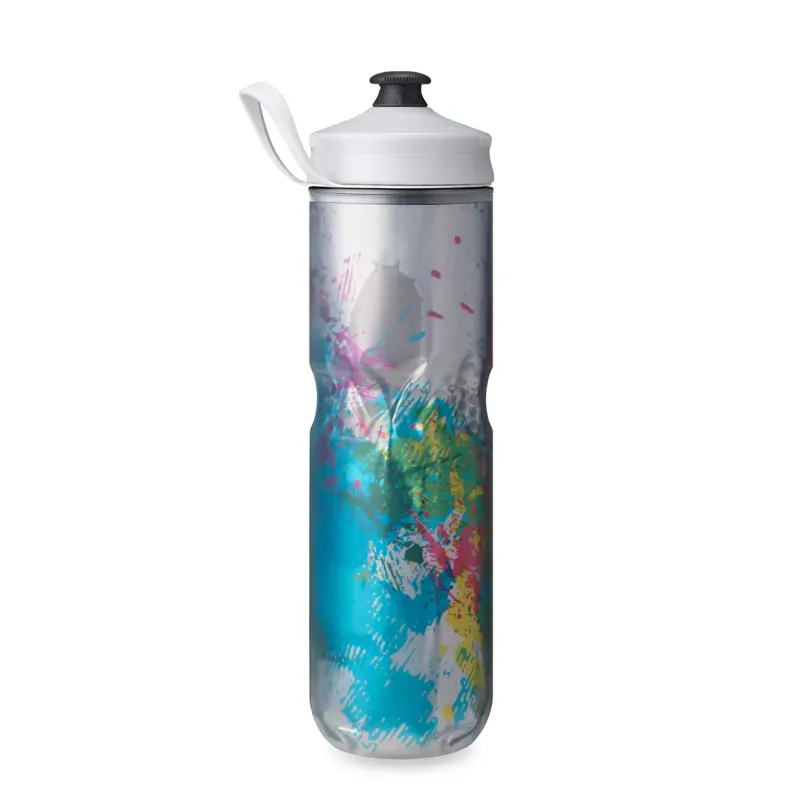 Hydrapak Polar Sport 24-oz Insulated Water Bottle in Splash Multi-1