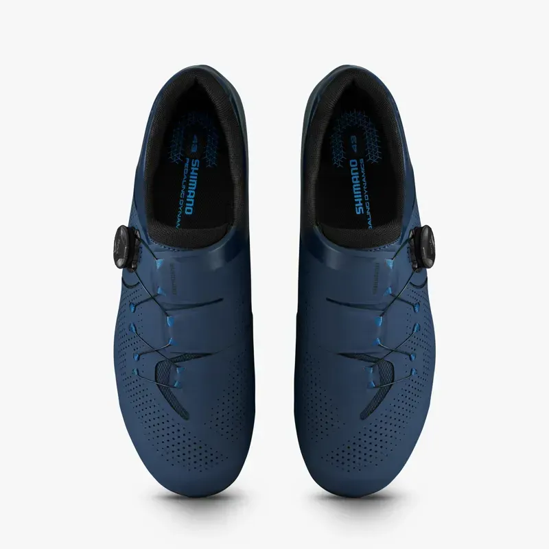 Shimano RC302 Road Shoes in Navy-5