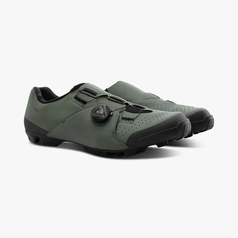 Shimano SH-XC300 MTB Shoes in Olive-1