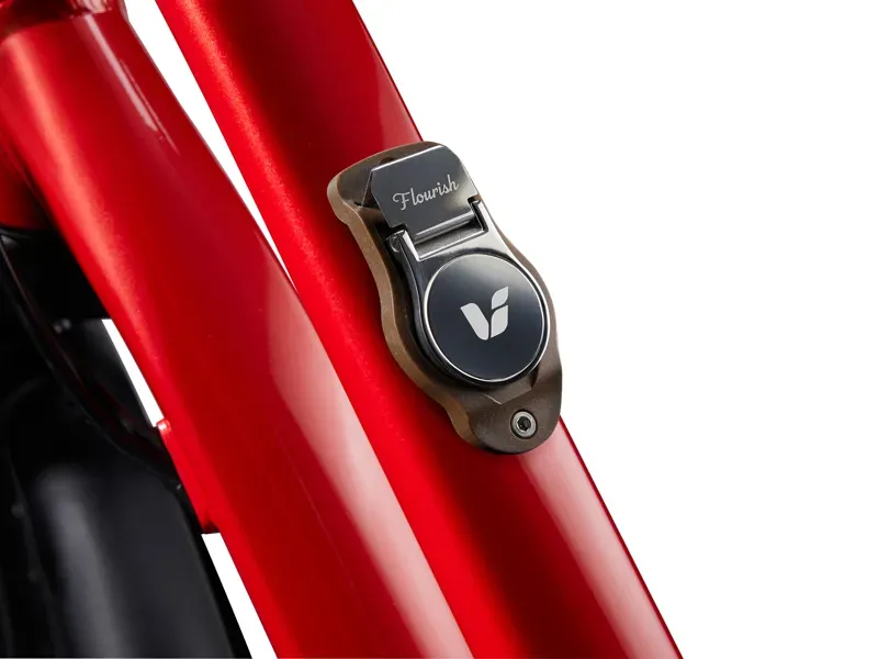 Liv Flourish FS Disk City Bike in Red Enamel-3