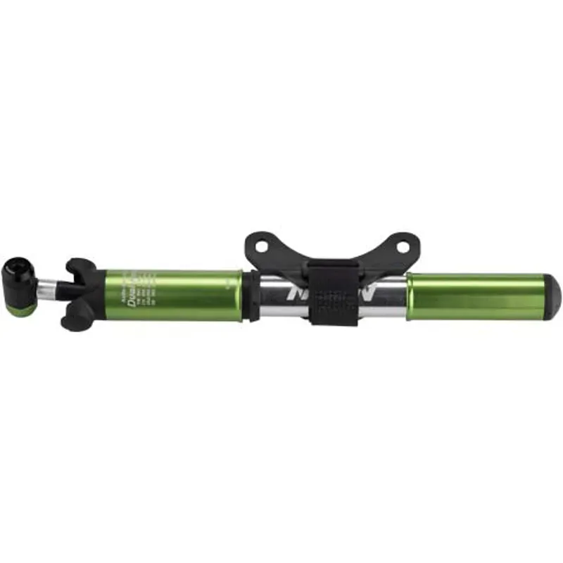 MSW Airlift 210 Road Mini Frame Pump in Green/Silver