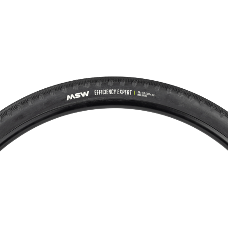 MSW Efficiency Expert 24x1.75 Rigid Wire Bead 33tpi Tire in Black-2