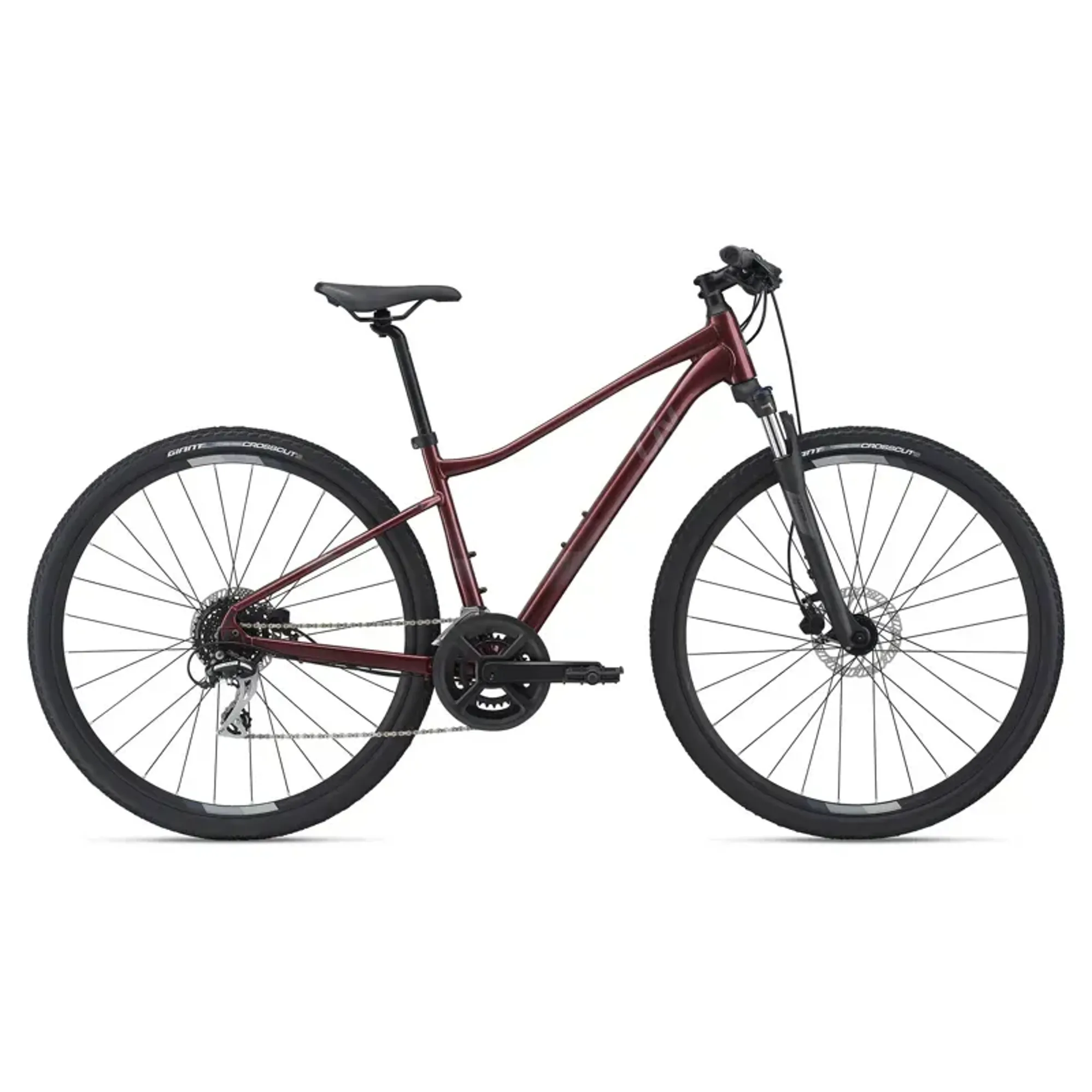 Liv Rove DD Road Bike in Red Wine - Main Image
