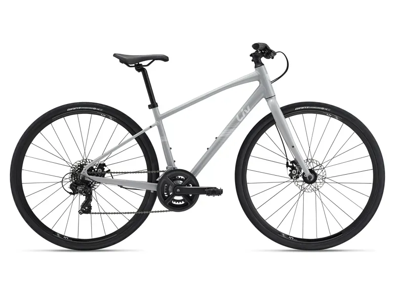 Liv Alight DD Disk Hybrid Bike In Good Gray