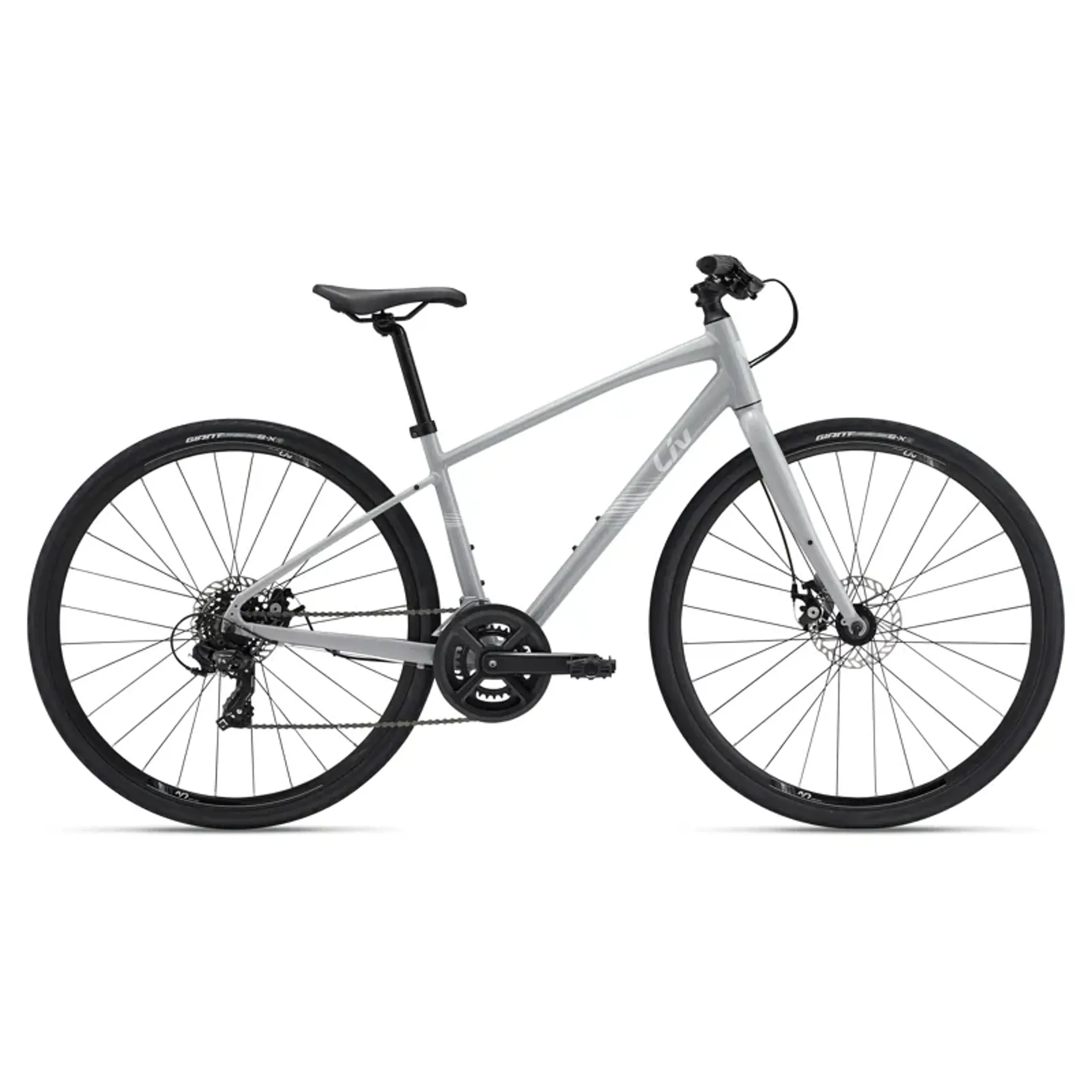 Liv Alight DD Disk Hybrid Bike In Good Gray - Main Image